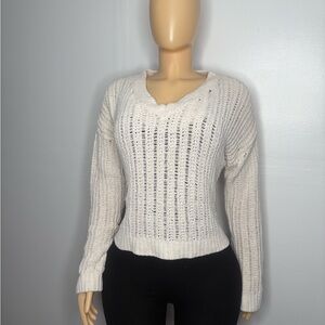 Love Tree Cream Knit Sweater